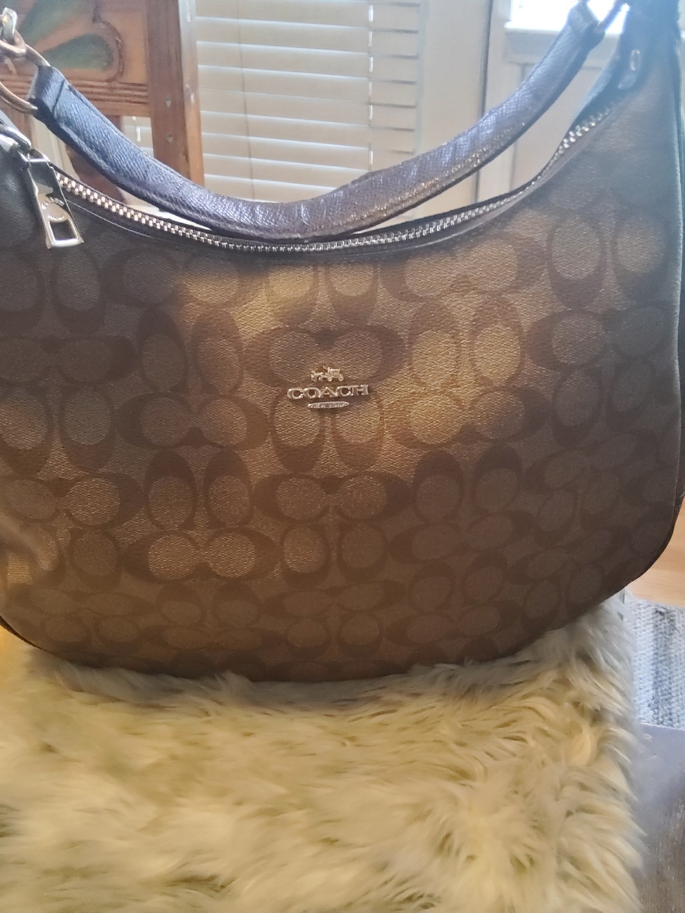 Coach Lauren Satchel GUC with some minor flaws
